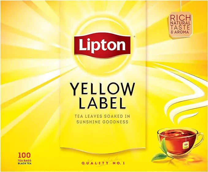 Lipton - Yellow Label Tea, 100 Bags, 200g