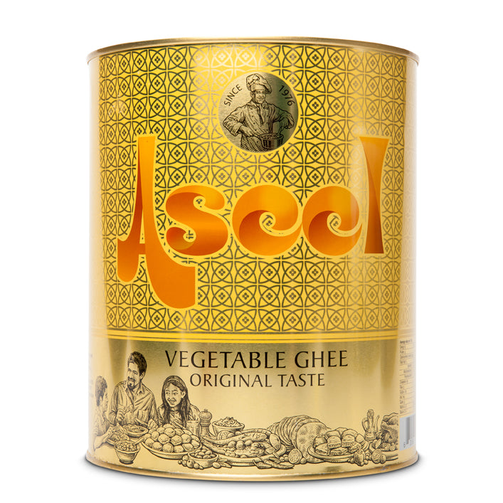 Aseel - vegetable fat with butter taste / Pflanziches Fett mit Buttergeschmack 4L