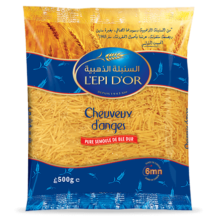 L'Epi D'Or - Cheveux d'anges / Angel Hair Pasta / Nudeln aus Wizenmehl 500g