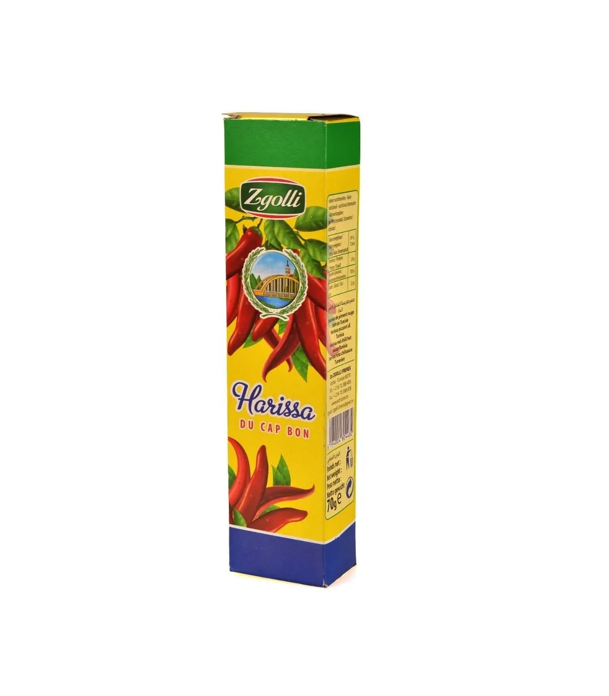 Zgolli - Harrisa Tunisia, Röhrchen 70g