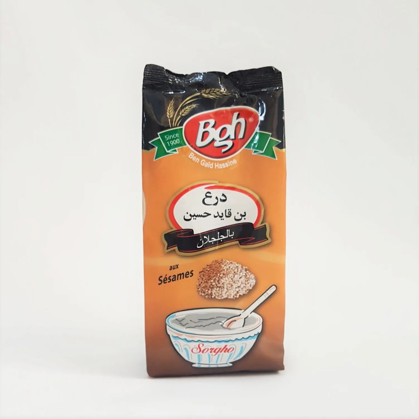 Ben Gaid Hassine – Sorgho aux Sésames / Sorghummehl mit Sesam 500g