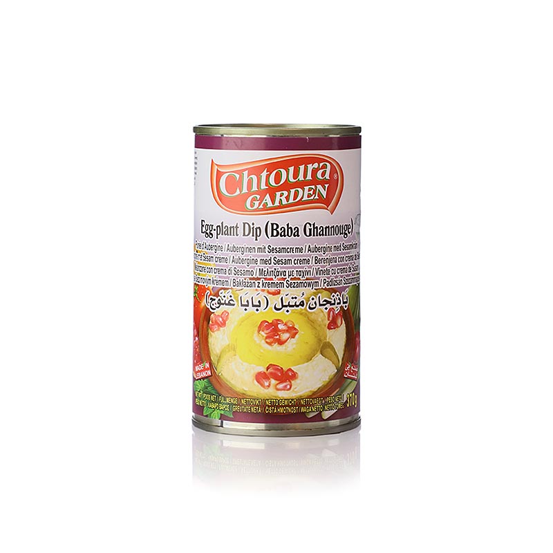 Chtoura Garden - Eggplant Dip / Auberginenpüree mit Sesampasta(Baba Ghanouch) 185g