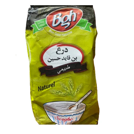 Ben Gaid Hassine -Farine de Sorgho naturel / Natürlisches Sorghummehl  500g