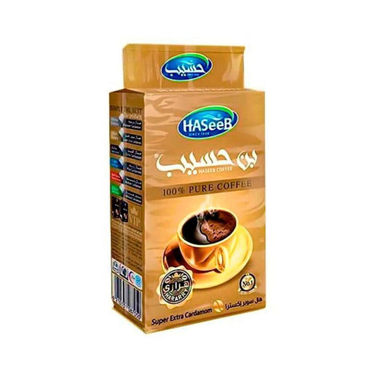 Haseeb Arabian Mocha - Super Extra Cardamom Ground Coffee 500 g