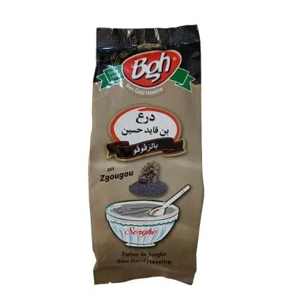 Ben Gaid Hassine - Sorgho aux Zgougou / Sorghummehl mit Aleppo-Kiefernsamen 500g