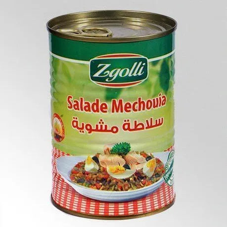 Zgolli - salade Mechouia / Gegrillter Salat  370g